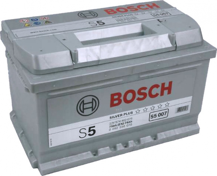 Аккумулятор автомобильный silver. Аккумулятор Bosch s5 Silver Plus s5004. Bosch аккумулятор 74 Ah. Bosch 0 092 s50 070. Бош Сильвер плюс s5.