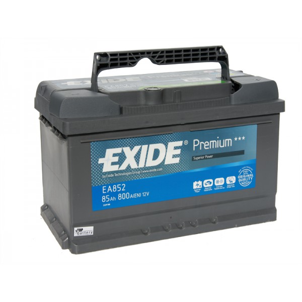 Аккумулятор автомобильный exide. Exide ea852 аккумулятор. Exide Premium ea852 12v 85ah. Аккумулятор Exide Premium 85ah ea852. Exide 85ah 800 Premium.